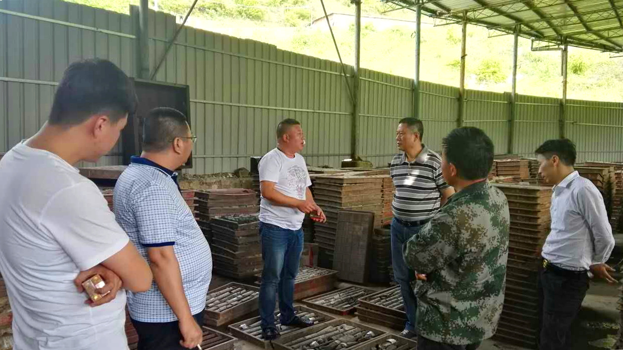 河南豫光采購(gòu)代表團(tuán)到貴州開(kāi)元參觀考察